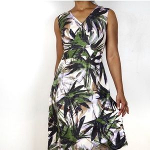 Banana Republic Palm Print dress